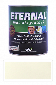 ETERNAL Mat akrylátový - vodouriediteľná farba 0.7 l Slonová kosť 014