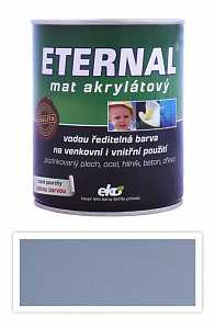 ETERNAL Mat akrylátový - vodouriediteľná farba 0.7 l Strednehnedá 021