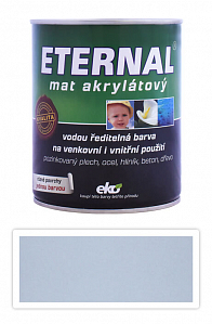 ETERNAL Mat akrylátový - vodouriediteľná farba 0.7 l Svetlosivá 02