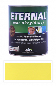 ETERNAL Mat akrylátový - vodouriediteľná farba 0.7 l Svetložltá 07