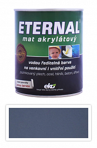ETERNAL Mat akrylátový - vodouriediteľná farba 0.7 l Antracit 04