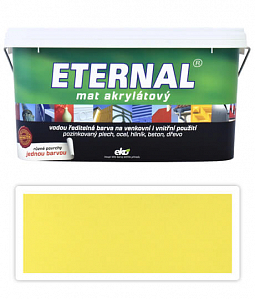 ETERNAL Mat akrylátový - vodouriediteľná farba 5 l Svetložltá 07