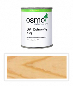 OSMO UV Olej Extra pre interiéry i exteriéry 0.125 l Bezfarebný 410