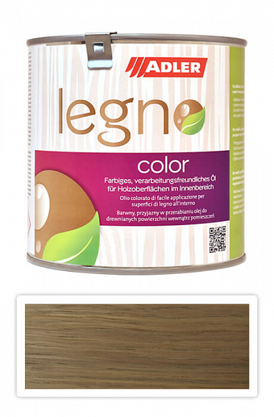 ADLER Legno Color - sfarbujúci olej pre ošetrenie drevín 0.75 l SK 01