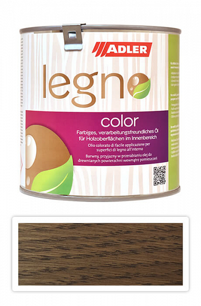 ADLER Legno Color - sfarbujúci olej na ošetrenie drevín 0.75 l SK 06