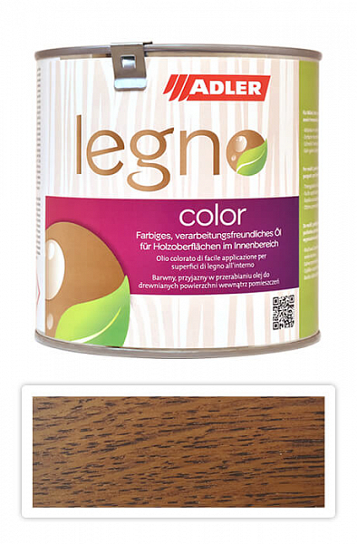 ADLER Legno Color - sfarbujúci olej na ošetrenie drevín 0.75 l SK 18