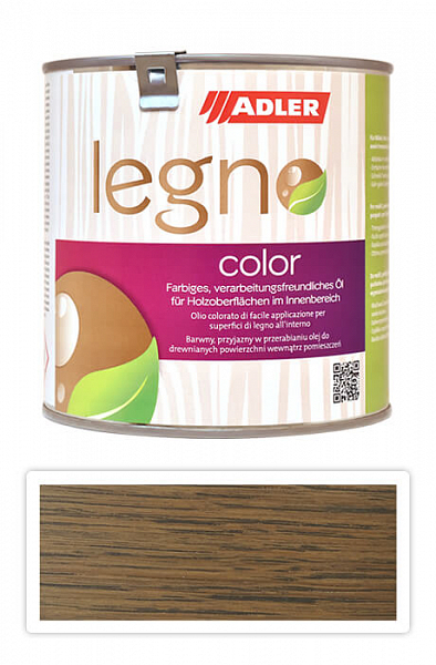 ADLER Legno Color - sfarbujúci olej na ošetrenie drevín 0.75 l SK 21