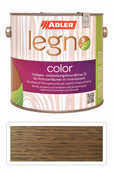 ADLER Legno Color - sfarbujúci olej na ošetrenie drevín 2.5 l SK 10