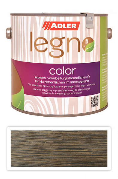 ADLER Legno Color - sfarbujúci olej na ošetrenie drevín 2.5 l SK 22