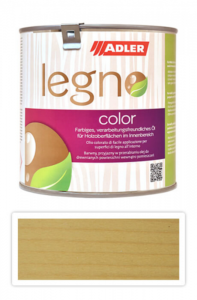 ADLER Legno Color - sfarbujúci olej na ošetrenie drevín 0.75 l Honigbad ST 13/1