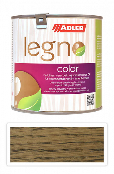 ADLER Legno Color - sfarbujúci olej na ošetrenie drevín 0.75 l Lombardei ST 10/4