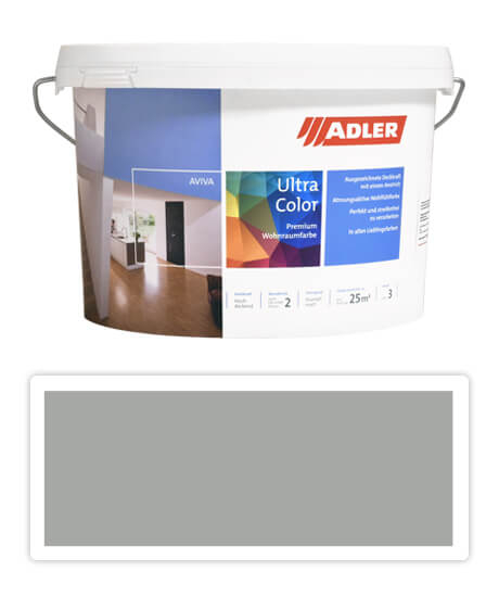 Adler Aviva Ultra Color - maliarska farba na steny v interiéri 3 l Kreuzotter AS 21/5