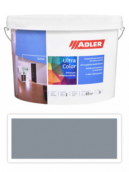 Adler Aviva Ultra Color - maliarska farba na steny v interiéri 9 l Wolf AS 22/2
