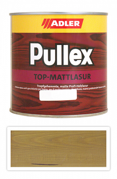 ADLER Pullex Top Mattlasur - tenkovrstvová matná lazúra pre exteriéry 0.75 l Dub