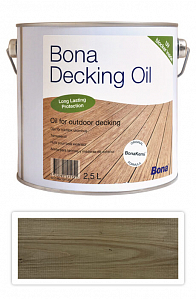BONA Decking Oil - olej na impregnáciu a ochranu dreva v exteriéri 2.5 l Teak