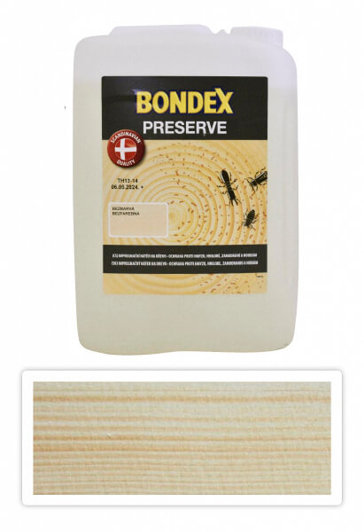 BONDEX Preserve - impregnácia dreva pre exteriéry 5 l Bezfarebná