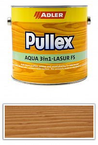 ADLER Pullex Aqua 3in1-Lasur FS - tenkovrstvová matná lazúra na drevo v exteriéri 2.5 l Dub