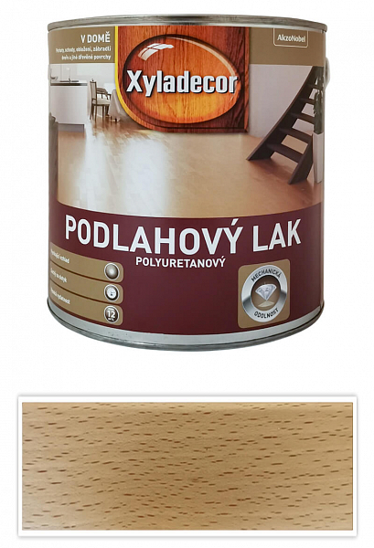 XYLADECOR podlahový lak polyuretánový do interiéru 2.5 l Polomat