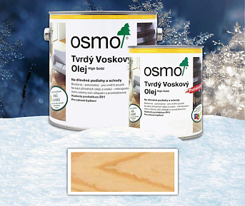 OSMO sada - tvrdý voskový olej pre interiéry protišmykový R9 2.5 l Bezfarebný 3088 + 0.75 l ZADARMO