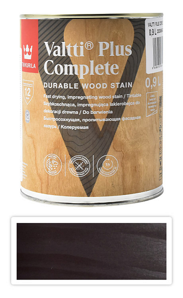 TIKKURILA Valtti Plus Complete - matná tenkovrstvová lazúra 0.9 l Varpu 5076