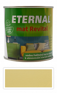 ETERNAL mat Revital - univerzálna vodou riediteľná akrylátová farba 0.35 l Žlť dubová 205