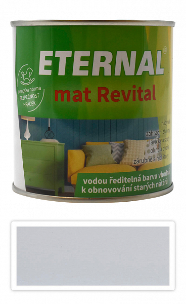 ETERNAL mat Revital - univerzálna vodou riediteľná akrylátová farba 0.35 l Slonová kosť 214
