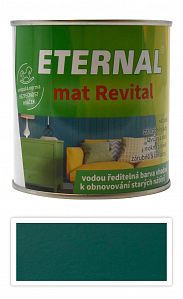 ETERNAL mat Revital - univerzálna vodou riediteľná akrylátová farba 0.35 l Sv. zelená 222