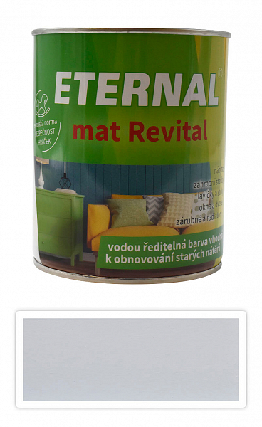 ETERNAL mat Revital - univerzálna vodou riediteľná akrylátová farba 0.7 l Slonová kosť 214
