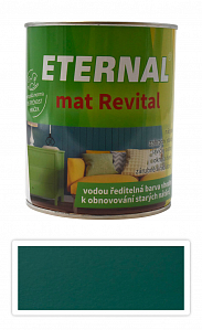 ETERNAL mat Revital - univerzálna vodou riediteľná akrylátová farba 0.7 l Sv. zelená 222