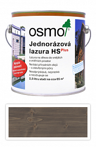 OSMO Jednorázová lazúra HS 2.5 l Kremeňovo sivá 9207
