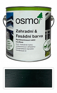 OSMO Záhradná a fasádna farba na drevo 2.5 l Jedlovo zelená 7283