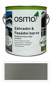 OSMO Záhradná a fasádna farba na drevo 2.5 l Achátovo šedá 7738