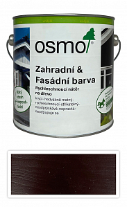 OSMO Záhradná a fasádna farba na drevo 2.5 l Čokoládovo hnedá 7817