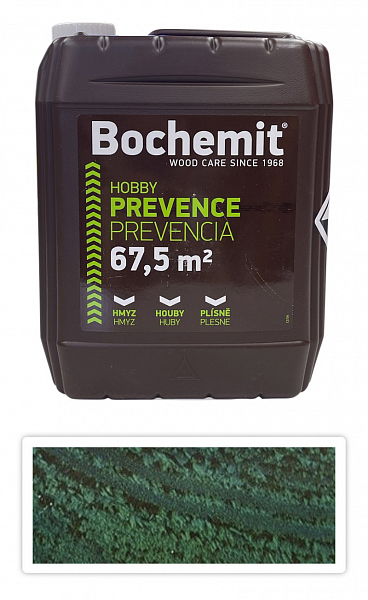 BOCHEMIT Hobby - impregnácia na nové drevo 5 l Zelená