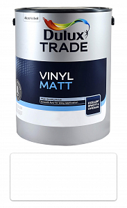 DULUX Trade Vinyl Matt PBW - prémiová maliarska farba do interiéru 5 l Biela