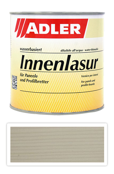 ADLER Innenlasur UV 100 - prírodná lazúra na drevo pre interiéry 0.75 l Mont Blanc 62603