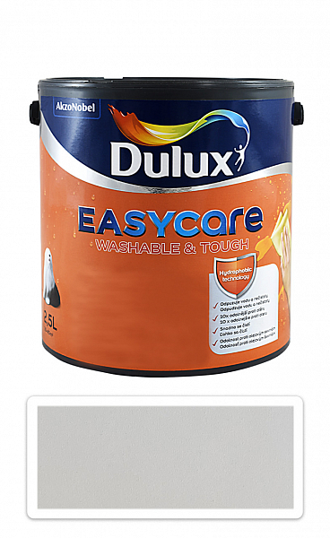 DULUX EasyCare - umývateľná maliarska farba do interiéru 2.5 l Biely mrak