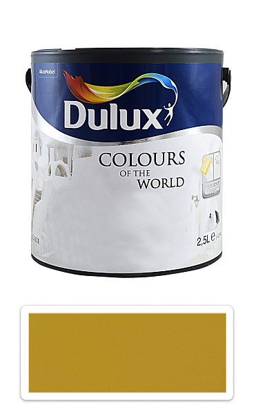 DULUX Colours of the World - matná krycia maliarska farba do interiéru 2.5 l Exotické kari