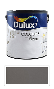 DULUX Colours of the World - matná krycia maliarska farba do interiéru 2.5 l Grafitový súmrak