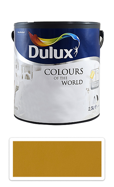 DULUX Colours of the World - matná krycia maliarska farba do interiéru 2.5 l Koreň kurkumy