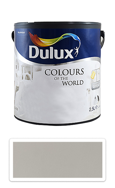 DULUX Colours of the World - matná krycia maliarska farba do interiéru 2.5 l Lastúrovo biela