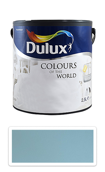 DULUX Colours of the World - matná krycia maliarska farba do interiéru 2.5 l Mrazivý tyrkys