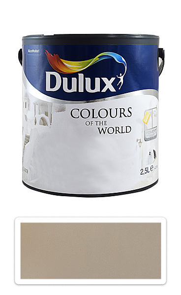 DULUX Colours of the World - matná krycia maliarska farba do interiéru 2.5 l Púštna cesta