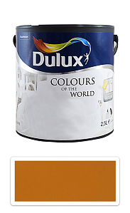 DULUX Colours of the World - matná krycia maliarska farba do interiéru 2.5 l Sušená marhuľa