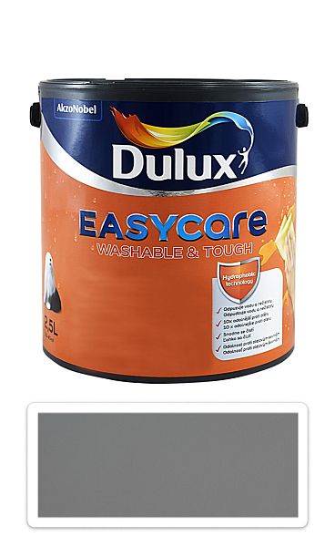 DULUX EasyCare - umývateľná maliarska farba do interiéru 2.5 l Grafit
