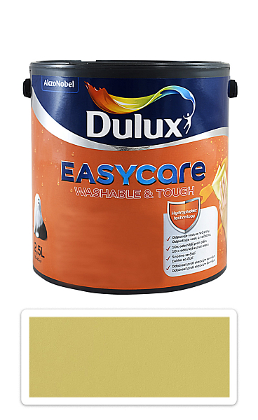 DULUX EasyCare - umývateľná maliarska farba do interiéru 2.5 l Slnečná žiara