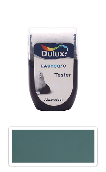 DULUX EasyCare - umývateľná maliarska farba do interiéru 0.03 l Tyrkysová vzorka