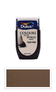 DULUX Colours of the World - matná krycia maliarska farba 0.03 l Indický palisander vzorka