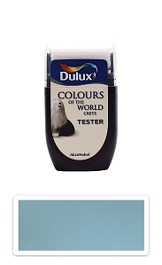DULUX Colours of the World - matná krycia maliarska farba 0.03 l Mrazivý tyrkys vzorka
