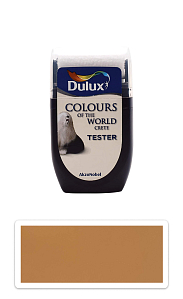 DULUX Colours of the World - matná krycia maliarska farba 0.03 l Piesková mandala vzorka